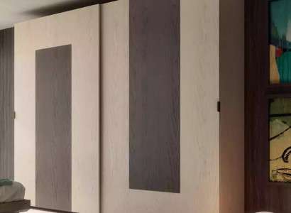 Brown wardrobe, bedroom material wood wardrobe, wood wardrobe.